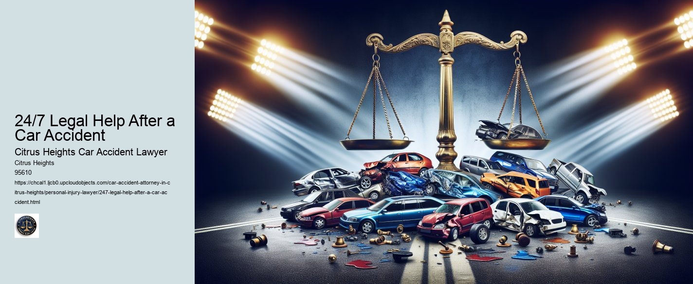 24/7 Legal Help After a Car Accident