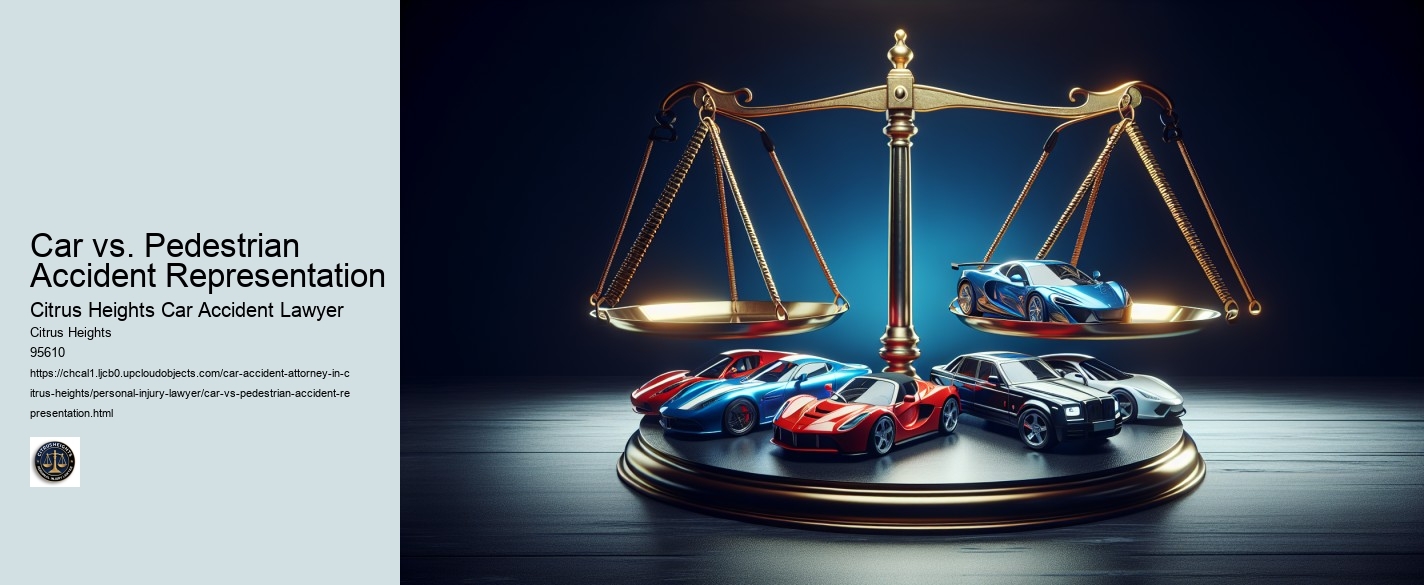 Car vs. Pedestrian Accident Representation