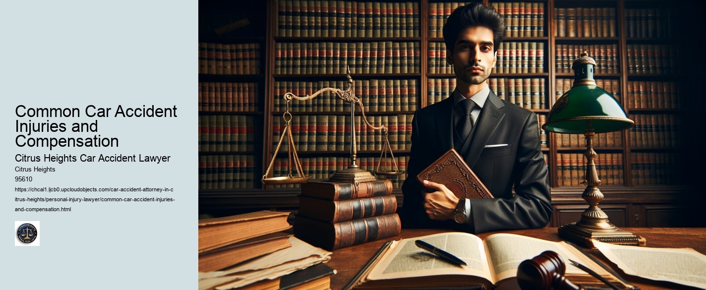 Common Car Accident Injuries and Compensation