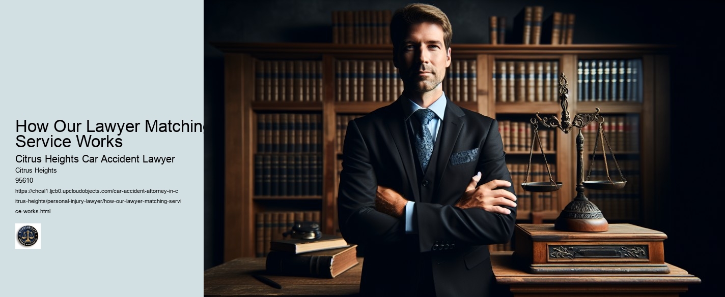 How Our Lawyer Matching Service Works