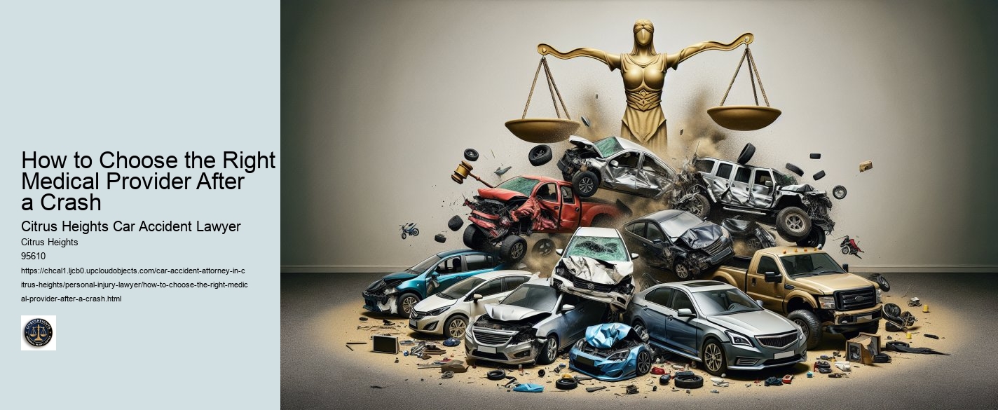How to Choose the Right Medical Provider After a Crash