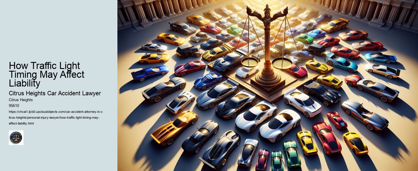 How Traffic Light Timing May Affect Liability