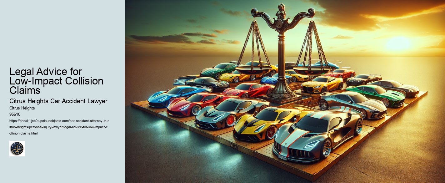 Legal Advice for Low-Impact Collision Claims