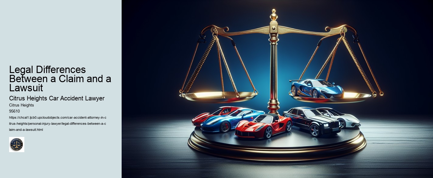 Legal Differences Between a Claim and a Lawsuit